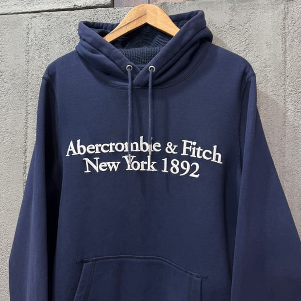 아베크롬비 네이비 스웻 후드티 (L) 