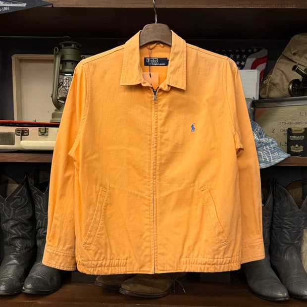 90s 폴로 랄프로렌 스윙탑 자켓 코튼 블루종 N644