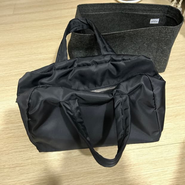 꼼데가르송 보스턴 나일론 백 s