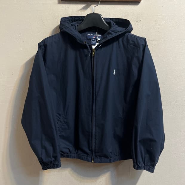 폴로 랄프로렌 크롭 후드 자켓