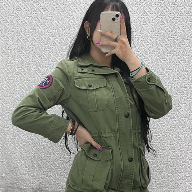 폴로 랄프로렌 빈티지 사파리 야상 자켓 160 C07346