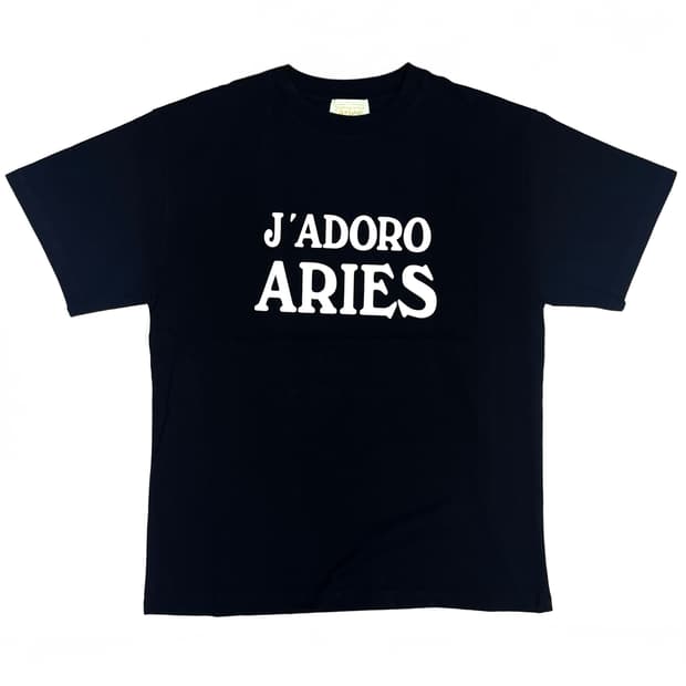 J'ADORO ARIES 숏 슬리브 티