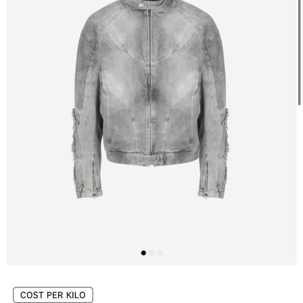 COST PER KILO 모터 자켓