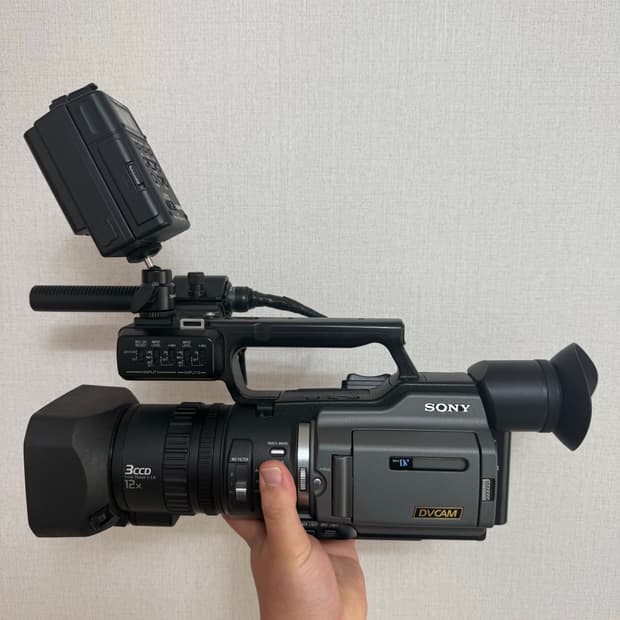 Sony DSR-PD170 HVR-MRC1 테이프리스 셋업
