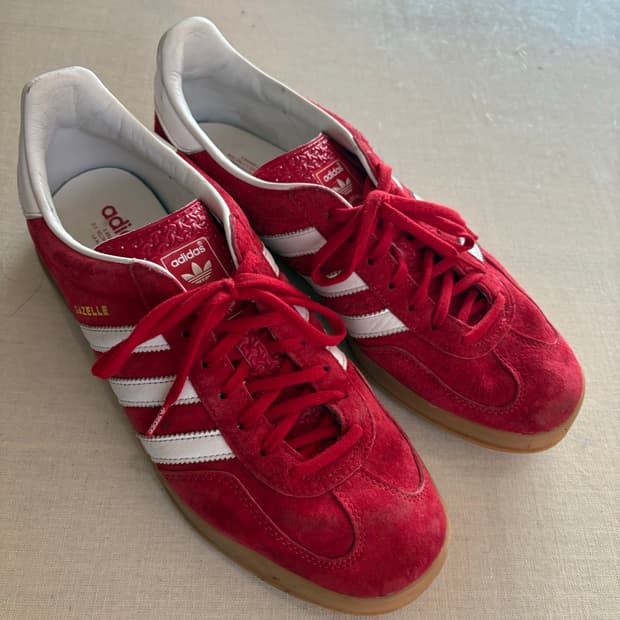 아디다스 가젤 인도어 스칼렛 285