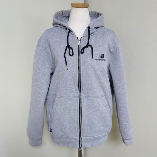 뉴발란스 안감 퀼팅패딩 후드 집업 90(S)

