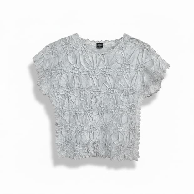 Origami 실버 포인트반팔 