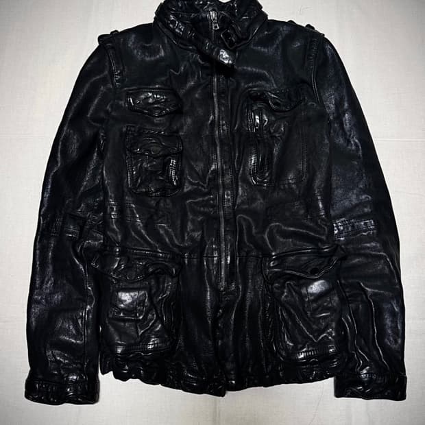 Neil barrett Buffalo Leather jacket