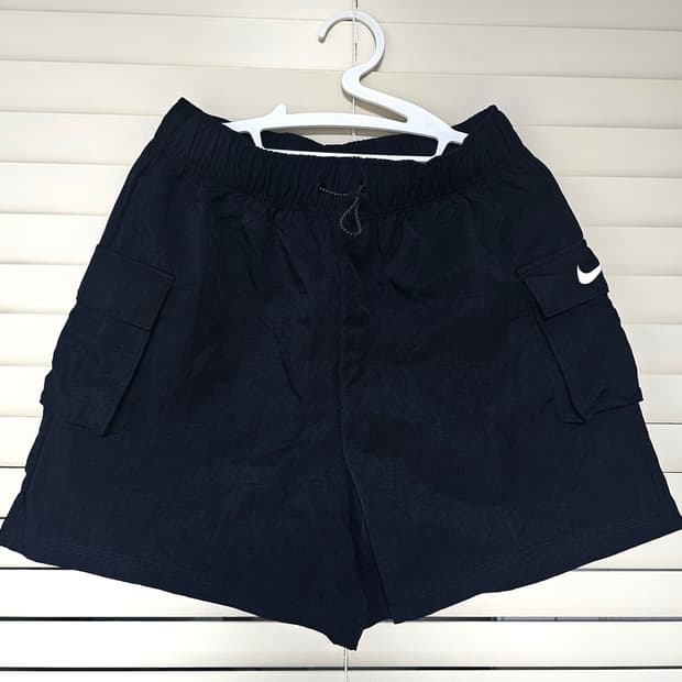 나이키 우먼스 에센셜 우븐 하이라이즈 쇼츠 S