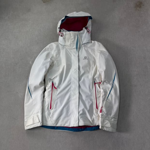 W 95 살로몬 브릴리언트 화이트 다운 자켓