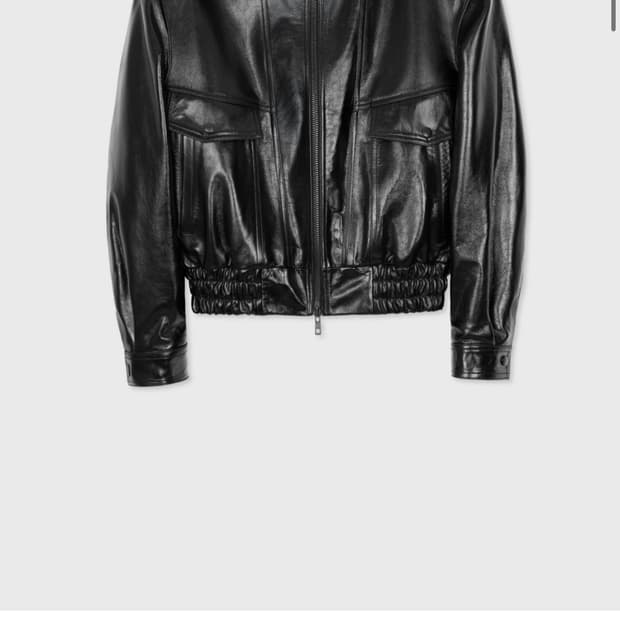 [1]타일레 25FW PORTO LEATHER BOMBER JACKET