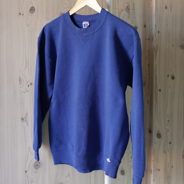 러셀 Made in USA 90s 맨투맨 스웻셔츠 블루 L