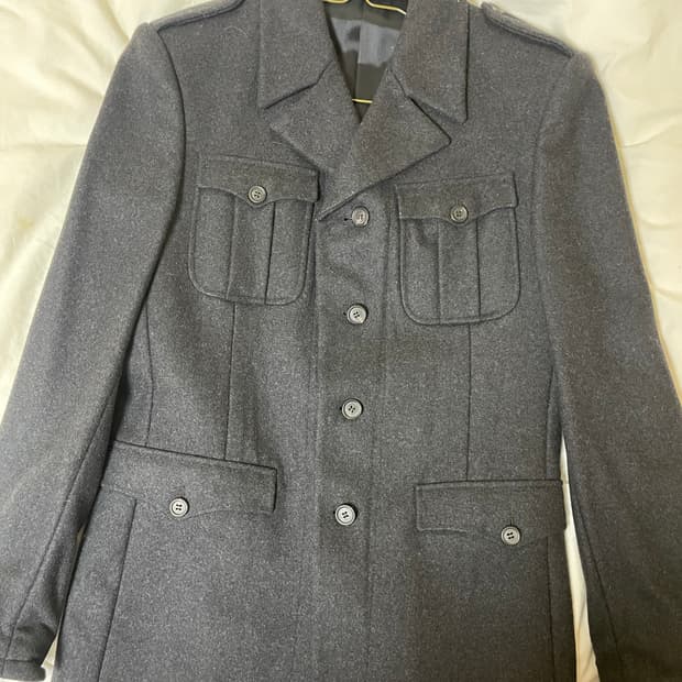 미우미우 차콜 코트