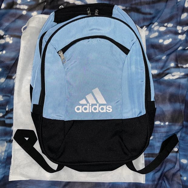 Adidas Logo Skyblue Backpack