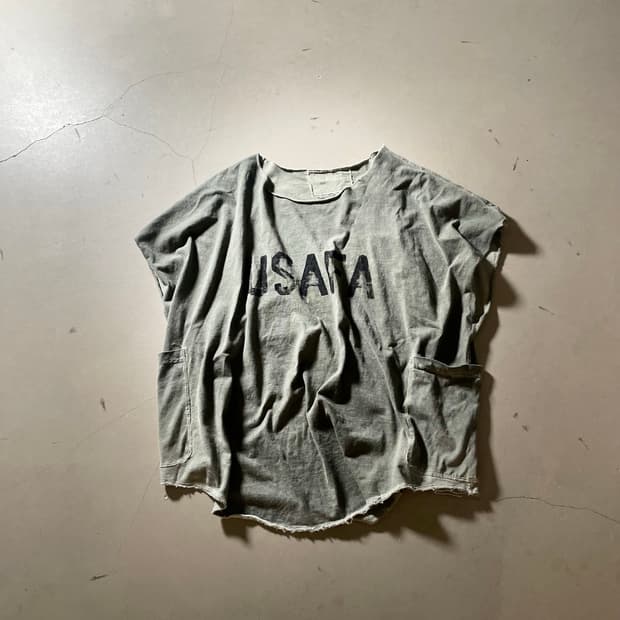 KZ ATELIER Reworked USAPA Oversized Top