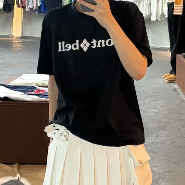 몽벨 빅로고 반팔 티셔츠