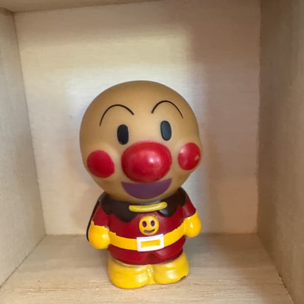 빈티지 호빵맨 미니 피규어
