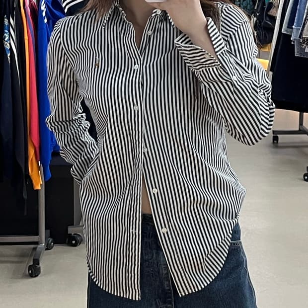 폴로 스트라이프 셔츠
