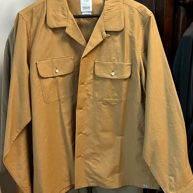 비즈빔 셔츠 Visvim Boomer shirt 
