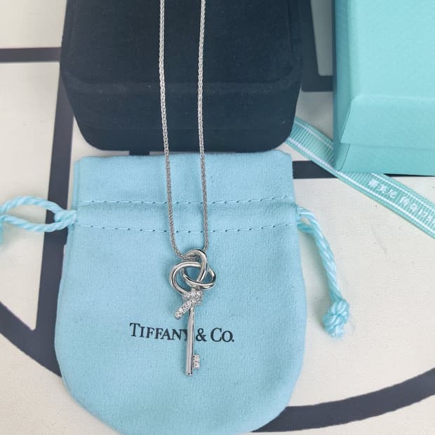 [정품] 티파니앤코 실버 목걸이
