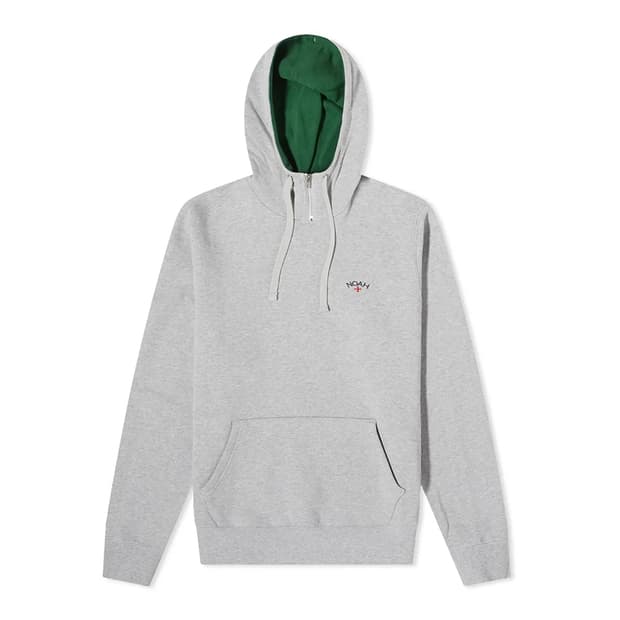 [L] 노아 x 푸마 후드티셔츠 하프집업 그레이 noah