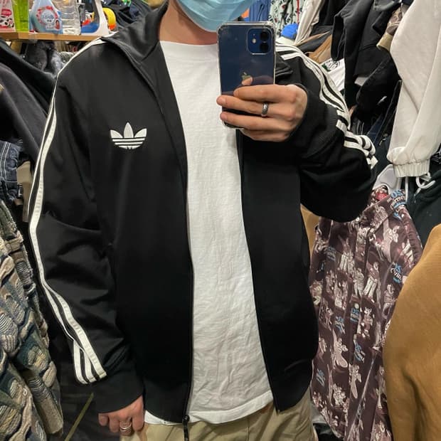 아디다스 블랙 파이어버드 져지