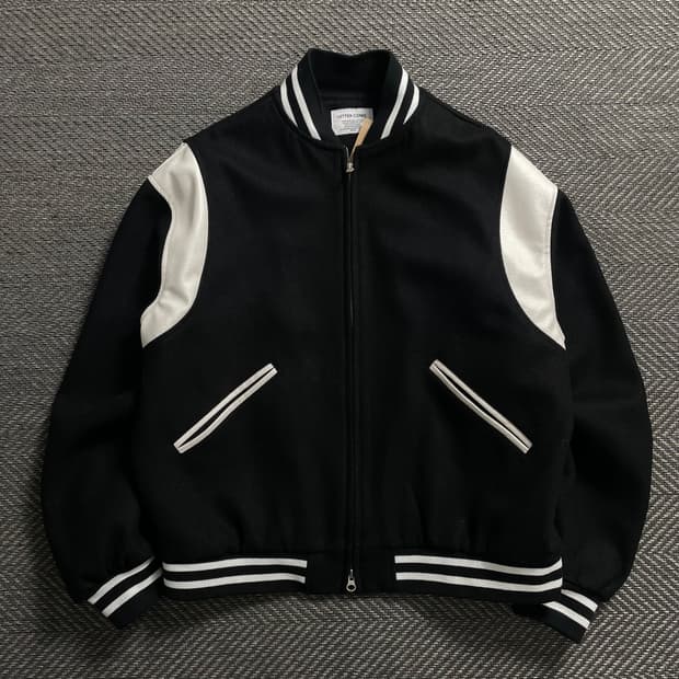 레테르코모 빅 어워드 스타디움 울 바시티 자켓 o 4763