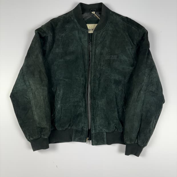 레더 봄버자켓