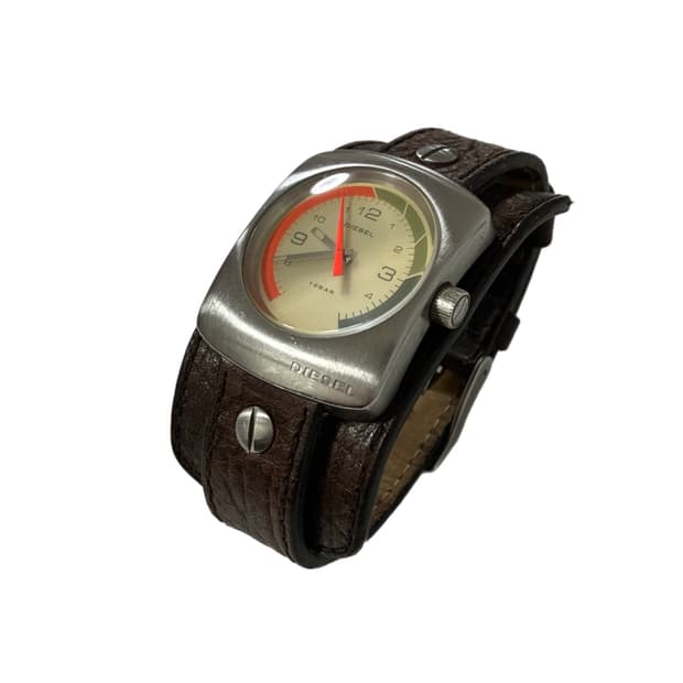 Diesel vintage leather watch