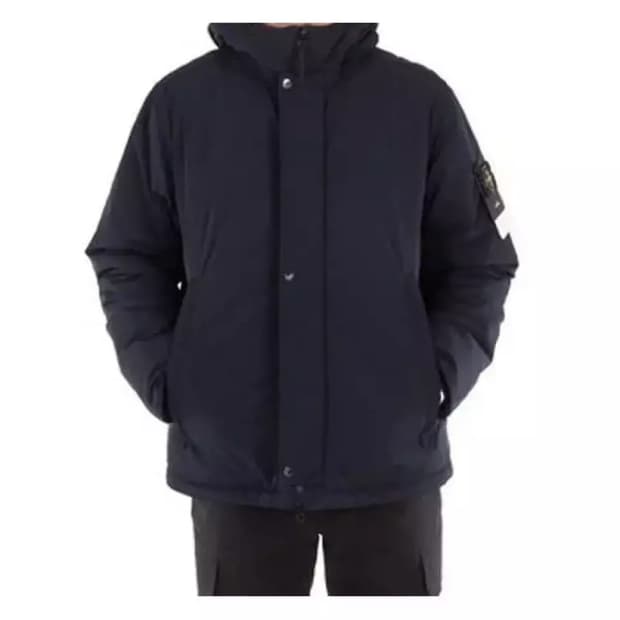 스톤아일랜드 마이크로 트윌 자켓 네이비 XXL