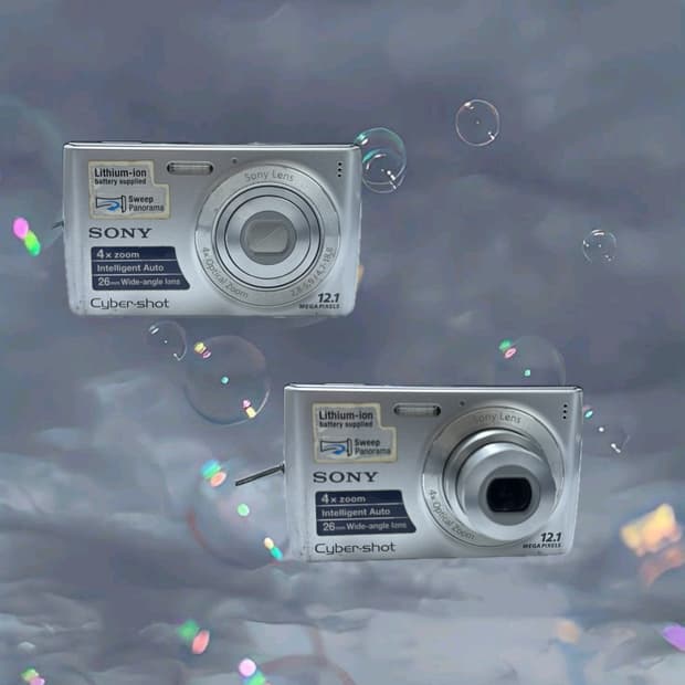 소니 Cyber-shot DSC-W510 /빈티지 디카 뽀용&쿨한감성