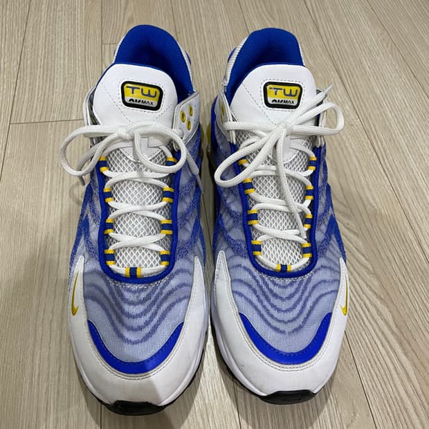 나이키 에어맥스 TW 레이서 블루 앤 스피드 옐로우 DQ3984-100