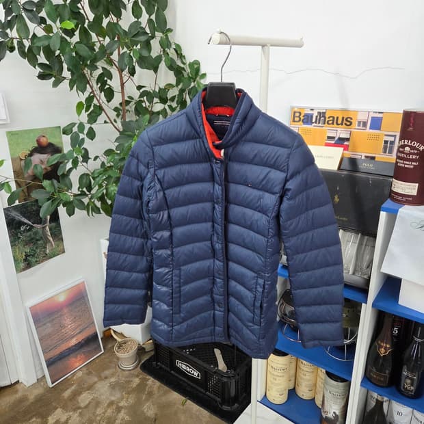 타미힐피거 여아 다운 경량패딩 164