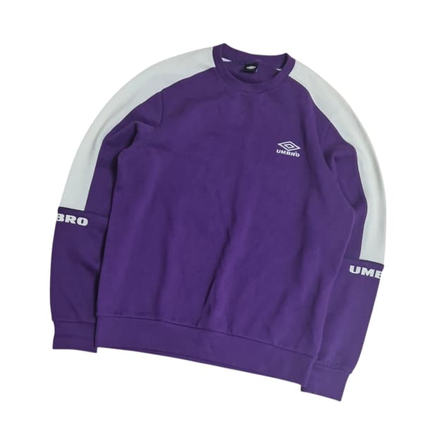 엄브로 퍼플 맨투맨