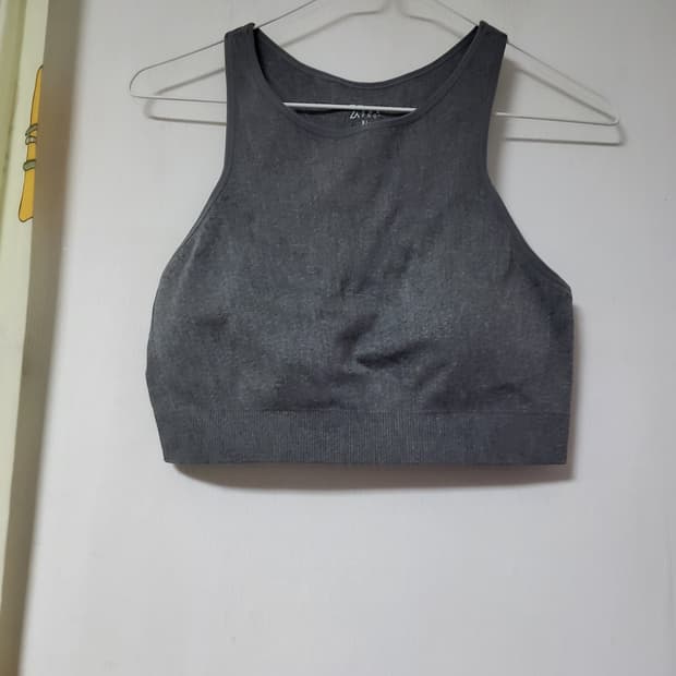스포츠 브라탑 XL 그레이