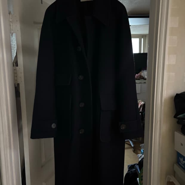 애프터프레이/투어리스트 코트 발마칸 네이비/L