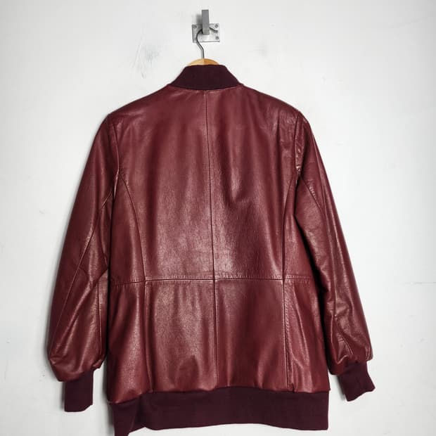 빈티지 가죽 자켓