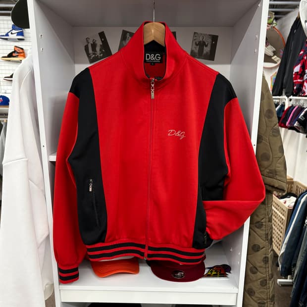 (L) 돌체엔가바나 x 디즈니 콜라보 트랙 자켓 made in ITALY