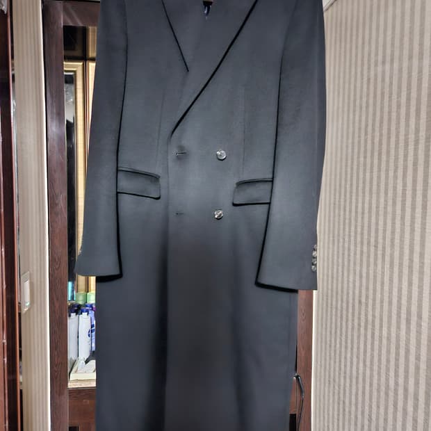 포커페이스 로로피아나 czar 짜르 더블코트 블랙 48사이즈