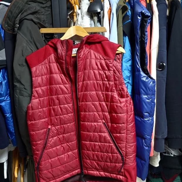 cp 컴퍼니 씨피쉘 고글 패딩조끼