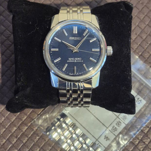 빈티지 킹세이코 KSK 44-9990 수동시계