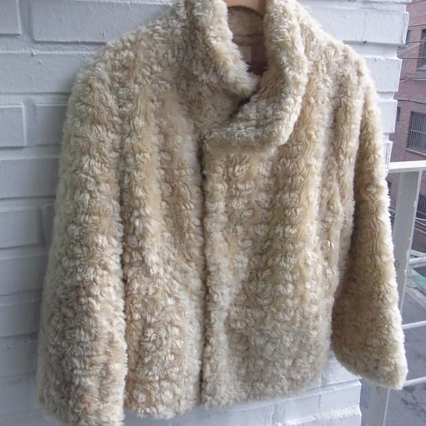 ROPE PICNIC eco fur jacket