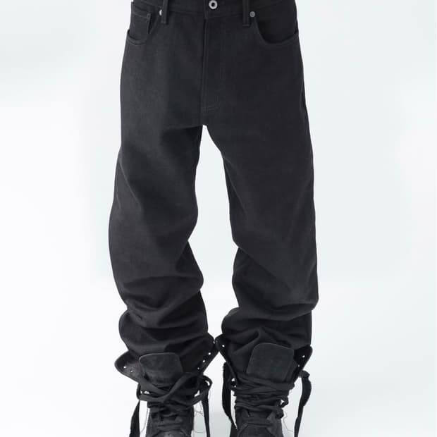 ktwo studios 부츠컷 cross hatch 데님 M(32)