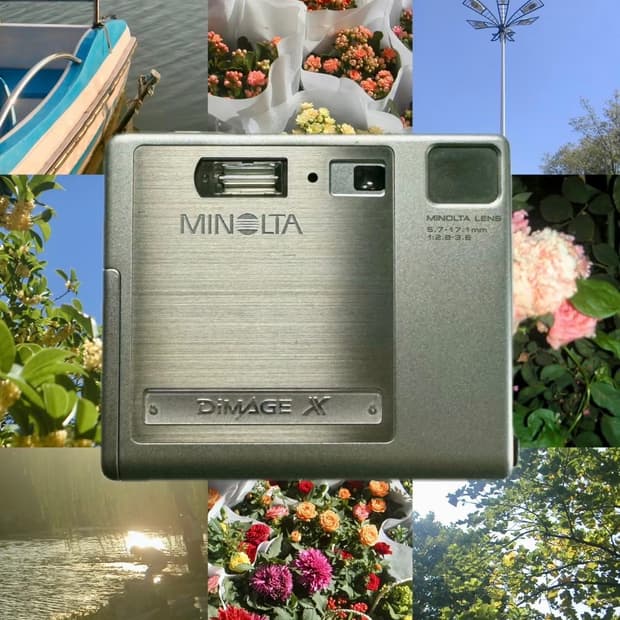 희귀!) Minolta DiMAGE X 빈티지 디카
