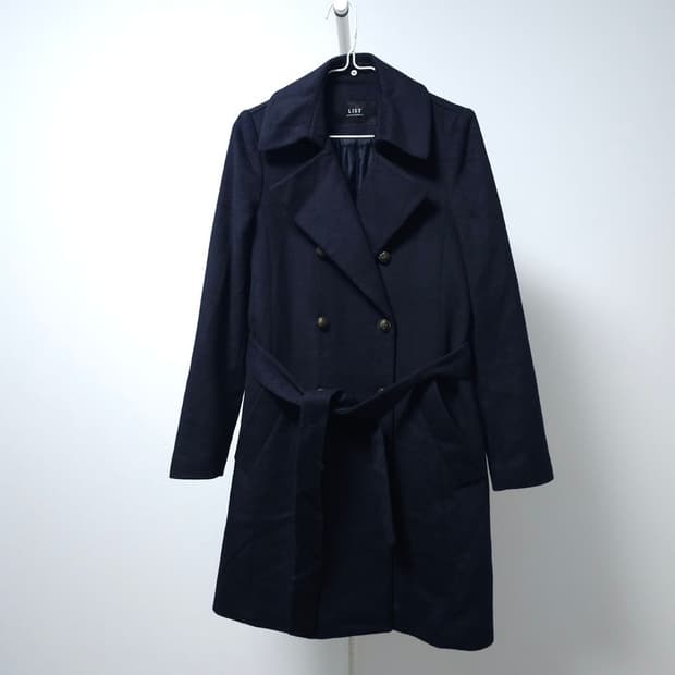 리스트 캐시미어 트렌치 자켓 55
