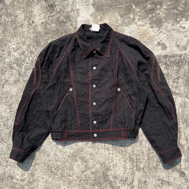 80‘s Arrston Volaju 펑크 봄버 자켓