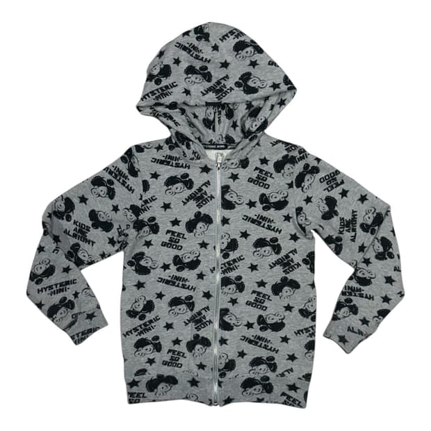 히스테릭 글래머 아카이브 스타 패턴 후드집업 자켓