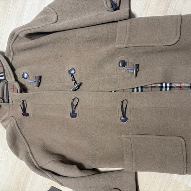 버버리 떡볶이코트 