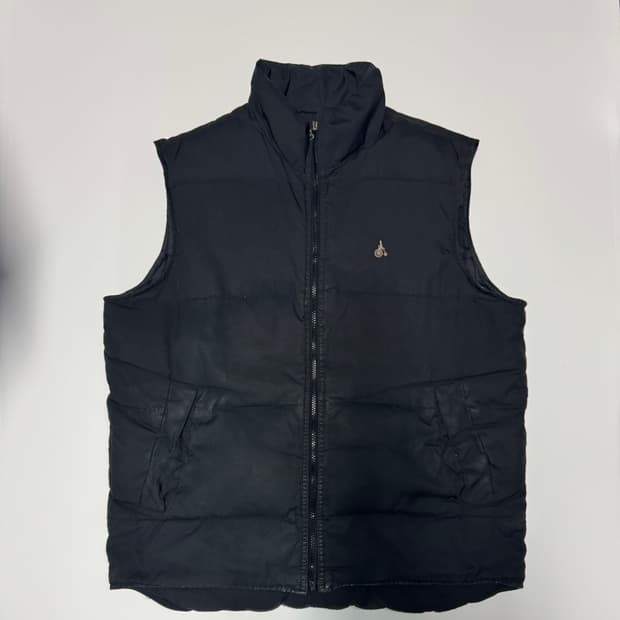 빈폴 beanpole 올드스쿨 패딩 조끼 XL