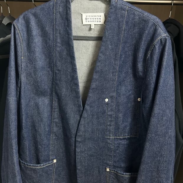 마르지엘라 카라리스 데님 자켓